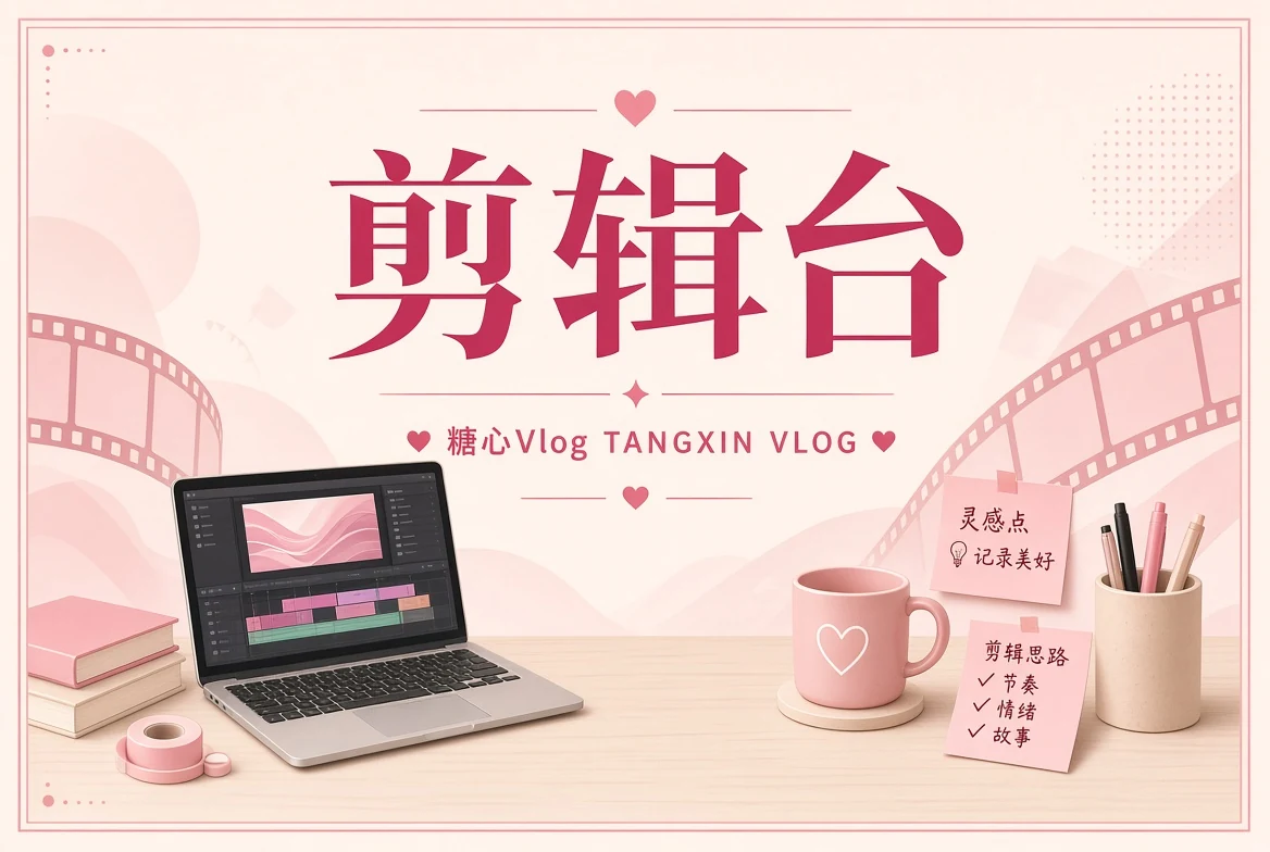 剪辑台创作步骤主题